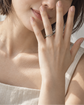 Vine Jade Ring - 14K Rose Gold