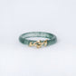 Vine Jade Ring - 14K Yellow Gold
