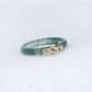 Vine Jade Ring - 14K Yellow Gold