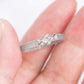 Vine Jade Ring - 14K White Gold