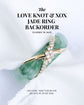 BACKORDER: Love Knot & XOX Jade Ring