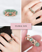 BACKORDER: Love Knot & XOX Jade Ring