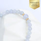 Romantic Lavender Jade Bracelet B2620 - 14K Gold