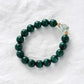 Malachite and Green Amethyst Bracelet AB11