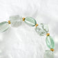 Fluorite and Green Amethyst Bracelet AB5