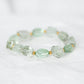 Fluorite and Green Amethyst Bracelet AB5