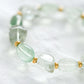 Fluorite and Green Amethyst Bracelet AB5