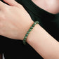 Pine Green Jade Bracelet AB8