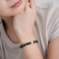 Pine Green Jade Bracelet AB9