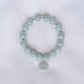 Arctic Blue Jade Bracelet B2123