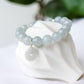 Arctic Blue Jade Bracelet B2123
