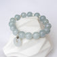 Arctic Blue Jade Bracelet B2123