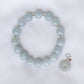 Arctic Blue Jade Bracelet B2123