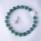 Glacial Teal Jade Bracelet B2521