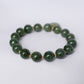Forest Green Jade Bracelet B2524