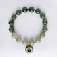 Forest Green Jade Bracelet B2526