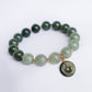 Forest Green Jade Bracelet B2526