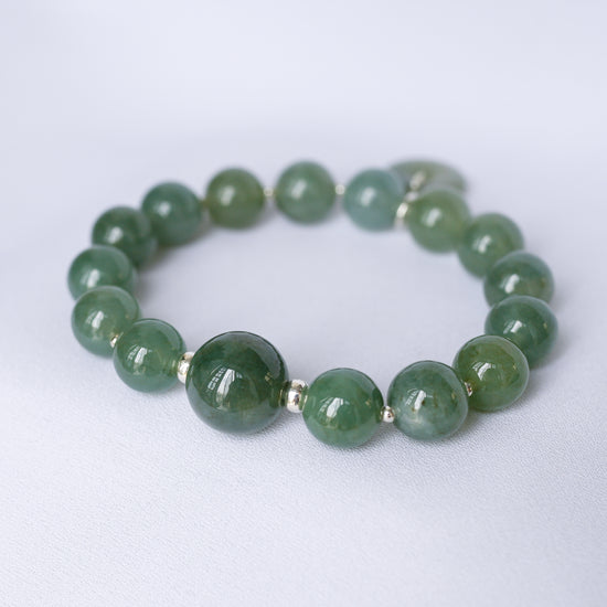 Sage Green Jade Bracelet B2527