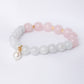 Lavender Jade and Rose Quartz Bracelet B2529