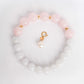 Lavender Jade and Rose Quartz Bracelet B2529