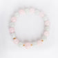 Lavender Jade and Rose Quartz Bracelet B2530