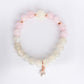 Moonstone and Rose Quartz Bracelet B2532