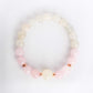 Moonstone and Rose Quartz Bracelet B2532