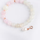 Moonstone and Rose Quartz Bracelet B2532