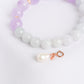 Lavender Jade and Pink Amethyst Bracelet B2533