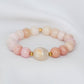 Pink Opal and Sakura Agate Bracelet B26081