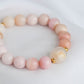 Pink Opal and Sakura Agate Bracelet B26081