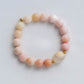Pink Opal and Sakura Agate Bracelet B26081