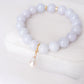 Vivid Lavender Jade Bracelet B2618