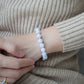 Vivid Lavender Jade Bracelet B2618