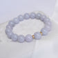 Vivid Lavender Jade Bracelet B2618