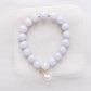 Vivid Lavender Jade Bracelet B2618