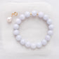 Vivid Lavender Jade Bracelet B2618
