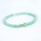 Fresh Minty Jade Bracelet B2169 - 14K Gold