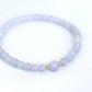 Romantic Lavender Jade Bracelet B2620 - 14K Gold