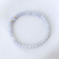 Romantic Lavender Jade Bracelet B2620 - 14K Gold
