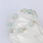 Mint Jade and Moonstone Bracelet B2693
