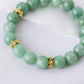 Celadon Green Jade Floral Bracelet B4