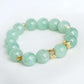 Apple Green Jade Bracelet B5b