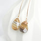 Sleek Ear Hook with Botswana Agate - BAH6