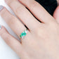 Bouquet De Fleurs Ring in 14K - Emerald