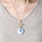 Blue Jade with Peranakan Tile and Swiss Blue Apatite Vine Necklace - BJN10G