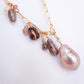 3 Way Asymmetrical Baroque Pearl Necklace - BPN18Y