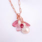 3 Way Asymmetrical Baroque Pearl Necklace - BPN24R