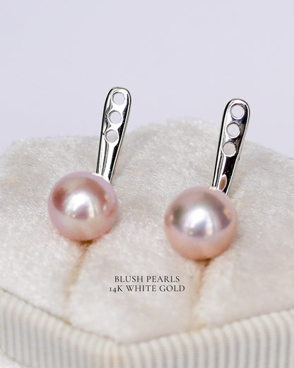 Pearl Dangles in 14K