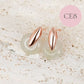 Chic Jade Donut Ear Studs
